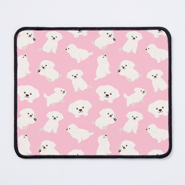 Item preview, Adorable White Maltese All-Over-Print in Pink designed and sold by You Store.