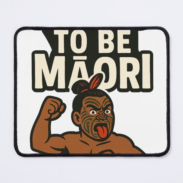 Item preview, Proud to Be Māori Tribal Warrior Performing Haka Indigenous New Zealand Pride designed and sold by Aryabek.