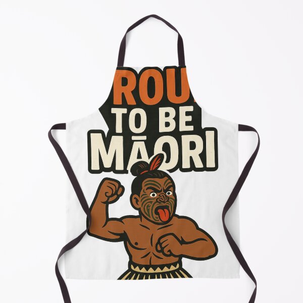Item preview, Proud to Be Māori Tribal Warrior Performing Haka Indigenous New Zealand Pride designed and sold by Aryabek.