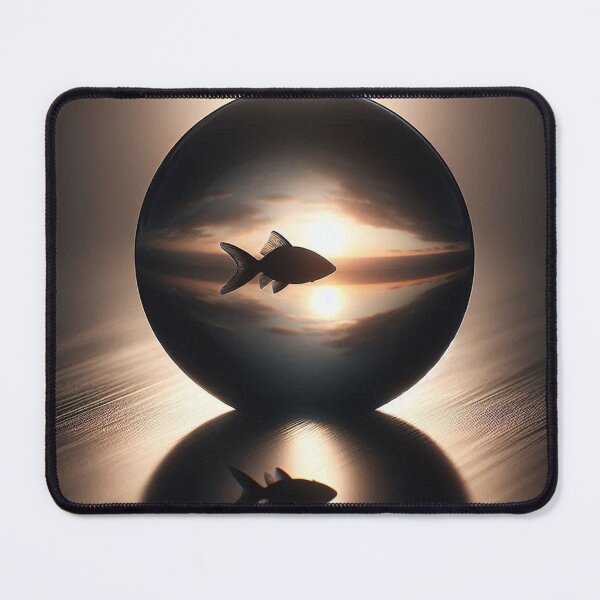 Item preview, Reflective ball with fish designed and sold by Sigtrix.