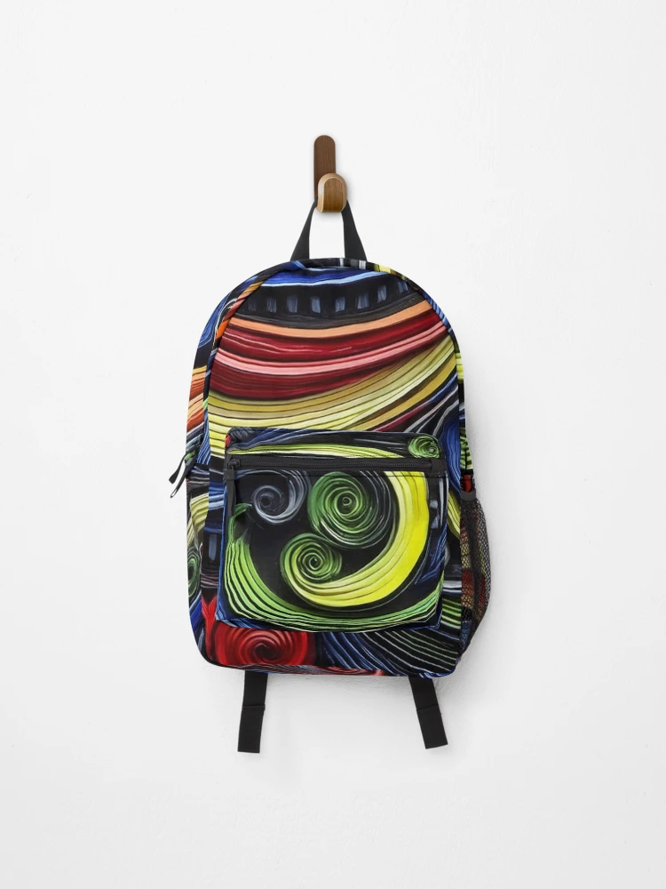 Thumbnail 1 of 3, Backpack, Psycholeptic - Raloel designed and sold by Raloel Art.