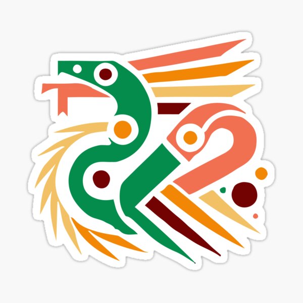 Item preview, Winged Serpent Abstract - Colorful Mythical Creature Art designed and sold by Artticadesigns.