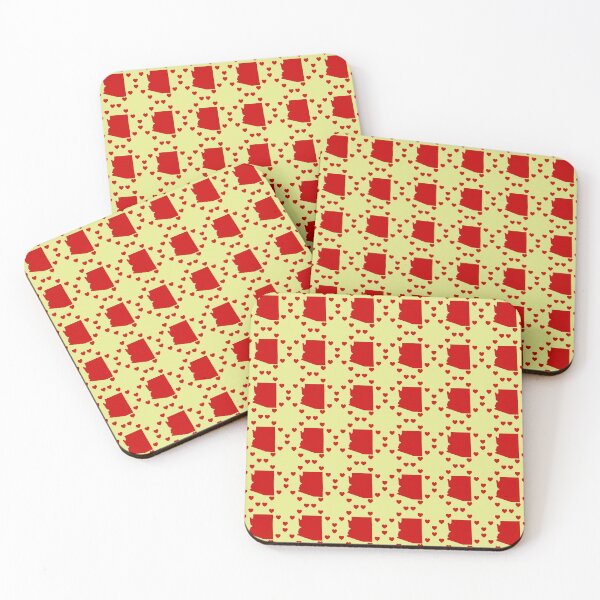 Item preview, Arizona Seamless Heart Pattern designed and sold by TheIconSmith.