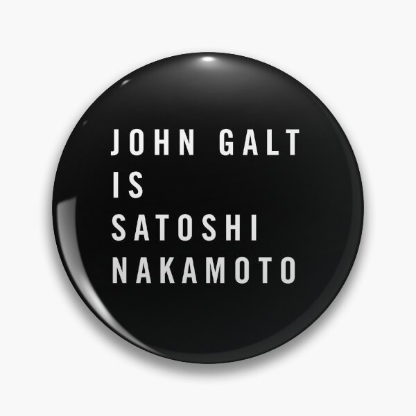 Item preview, John Galt is Satoshi Nakamoto designed and sold by CyberRex.