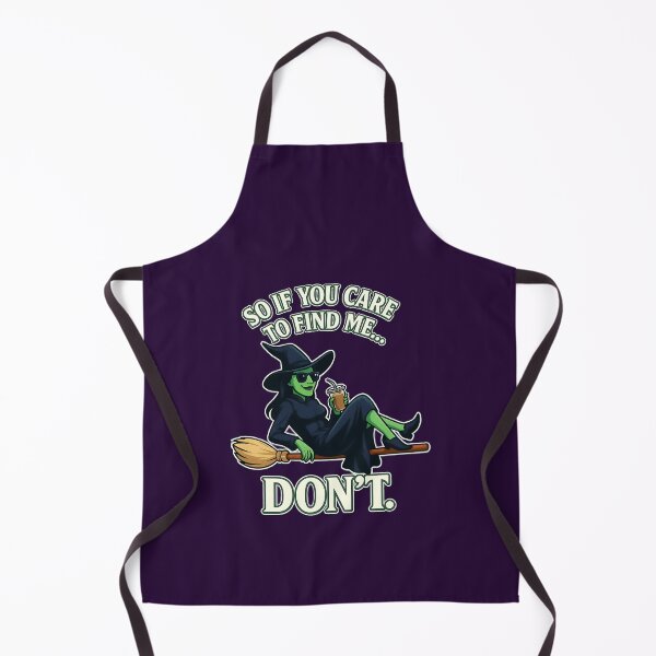 Item preview, Chill Wicked Witch Vibes – "So If You Care to Find Me... Don't" Coffee Break designed and sold by PricklyBearArt.