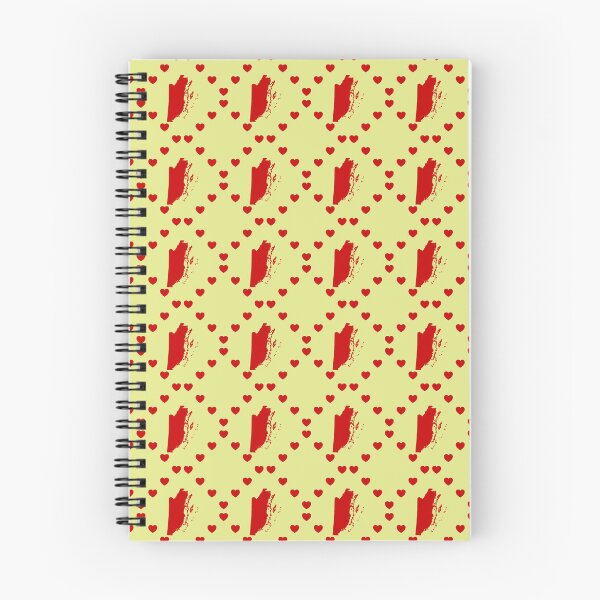 Item preview, Belize Seamless Heart Pattern designed and sold by TheIconSmith.