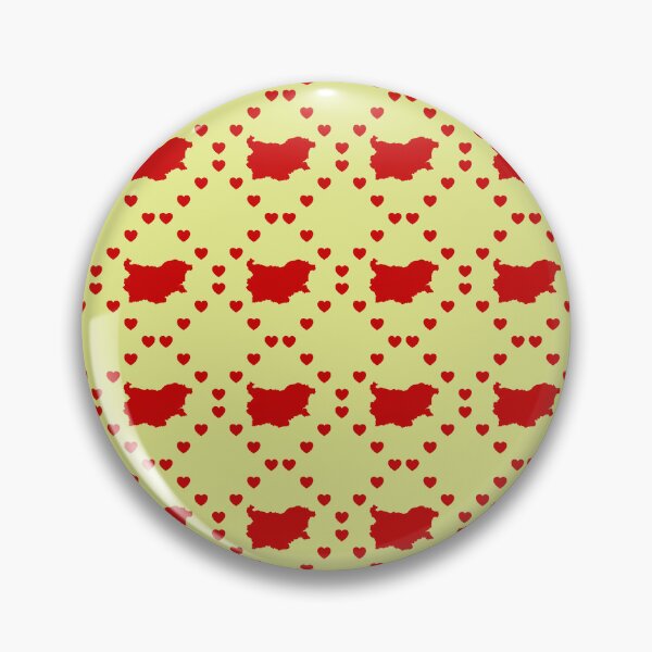 Item preview, Bulgaria Seamless Heart Pattern designed and sold by TheIconSmith.