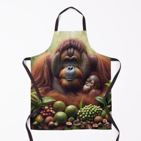 Item preview, Orangutans Who Love Fruits designed and sold by M-Y-A-R-T-.