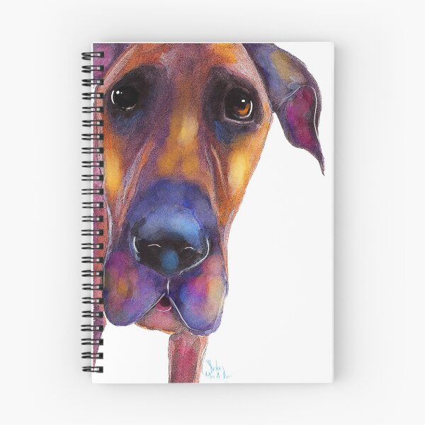 Item preview, Great Dane DoG PRiNT ' GeRaRD ' BY SHiRLeY MacARTHuR designed and sold by Shirley MacArthur Art.