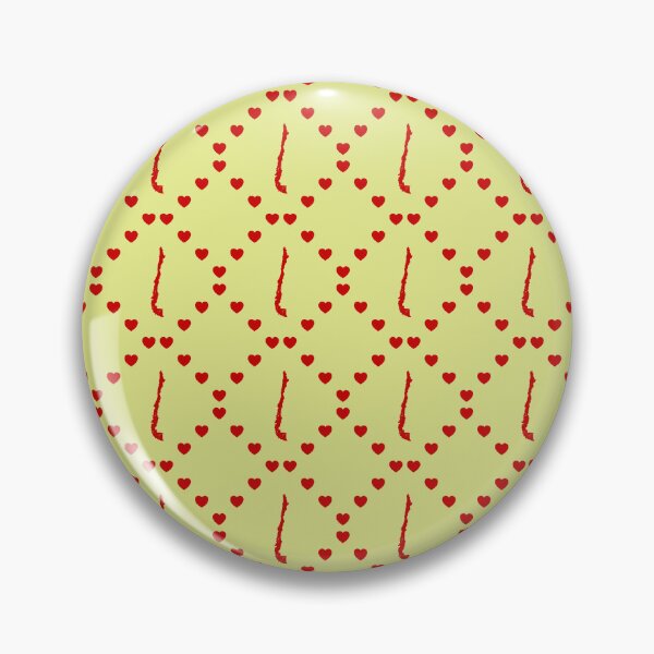 Item preview, Chile Seamless Heart Pattern designed and sold by TheIconSmith.