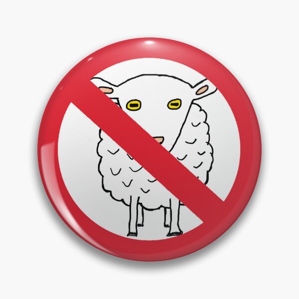 Item preview, No Sheep Sign designed and sold by Mark-Ewbie.