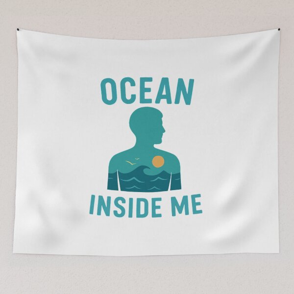 Item preview, Ocean Inside Me designed and sold by Patterns4All.