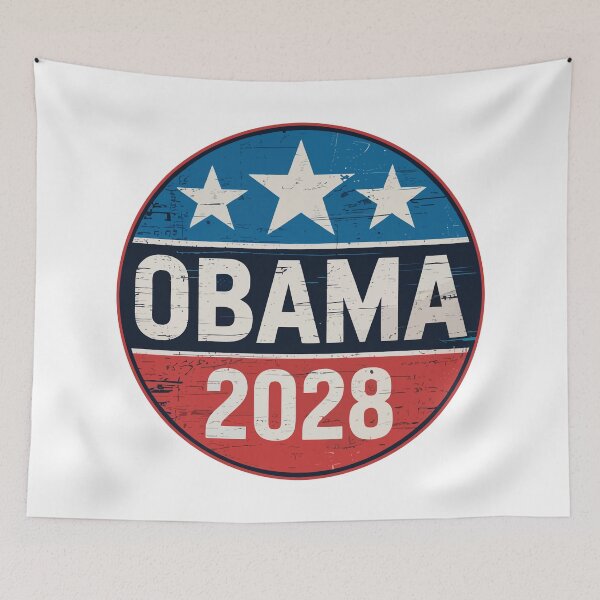 Item preview, Obama 2028 designed and sold by Angry Swan Designs.