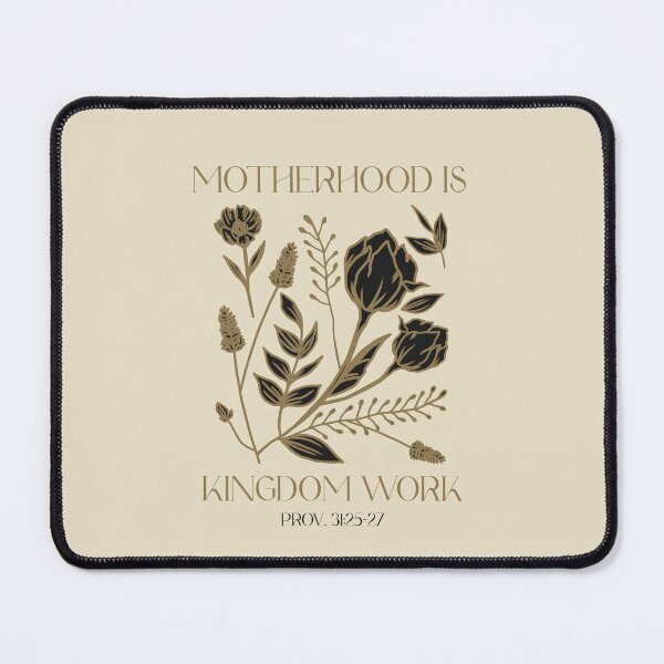 Item preview, Motherhood is Kingdom Work Mom Life designed and sold by Desert Manna Designs.