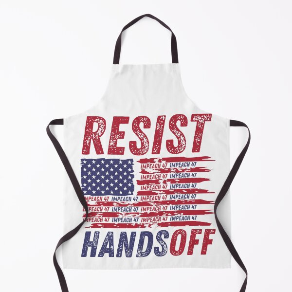Item preview, HANDS OFF - Impeach 47 - Anti Trump Design designed and sold by PrintepreneurDesigns.