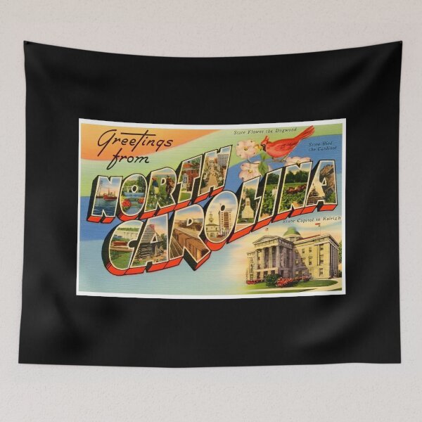Item preview, Greetings from North Carolina designed and sold by DankThreads.