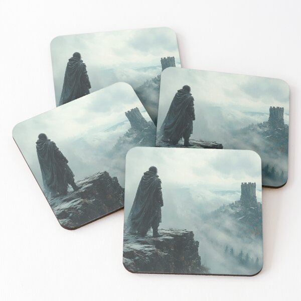 Item preview, The wanderer and the lonely tower, painting style designed and sold by ArtNames.