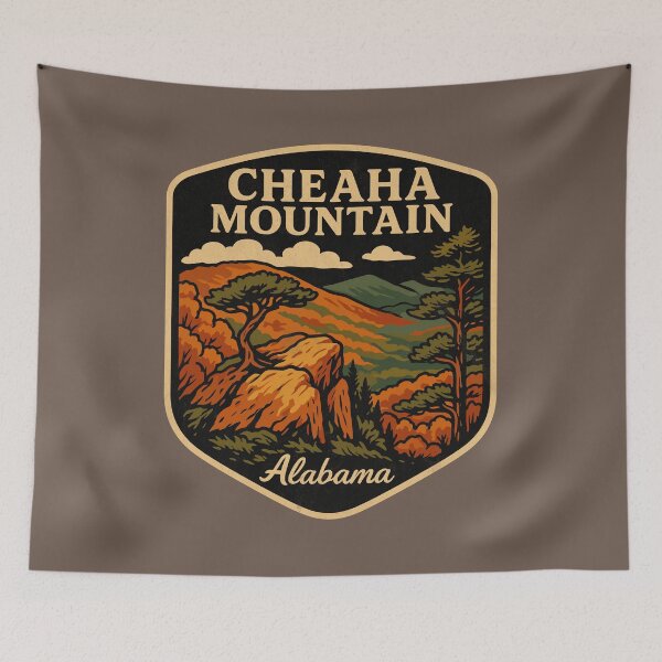 Item preview, Cheaha Mountain Alabama Scenic View Art designed and sold by Gideon Emmerich.