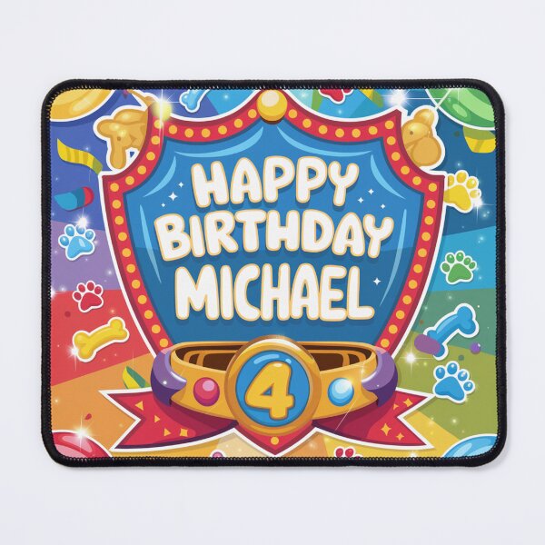 Item preview, Michael’s 4th Birthday designed and sold by whatifsticks.