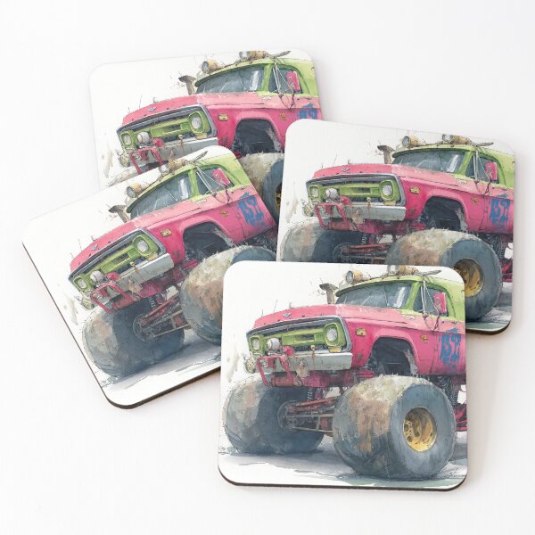 Item preview, Power and Rust Monster Trucks on the Edge designed and sold by Piotrek0001.
