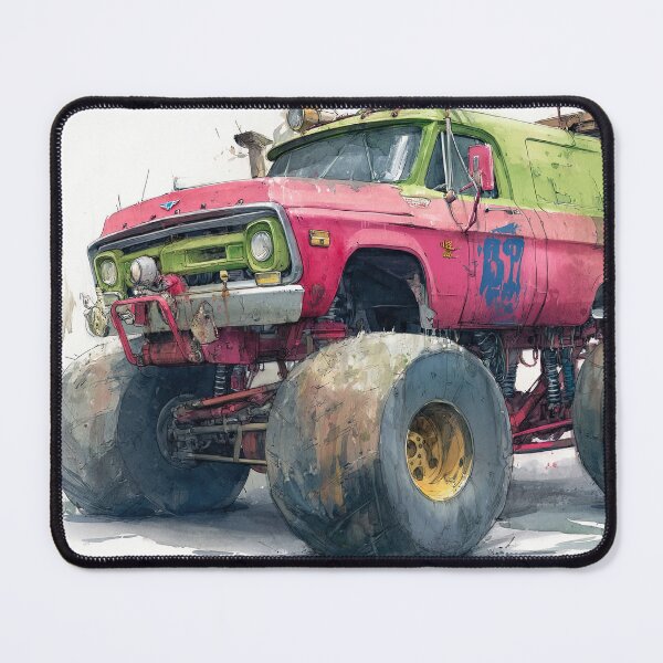 Item preview, Power and Rust Monster Trucks on the Edge designed and sold by Piotrek0001.