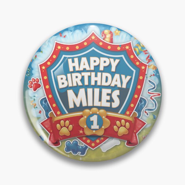 Item preview, Miles’s 1st Birthday designed and sold by whatifsticks.