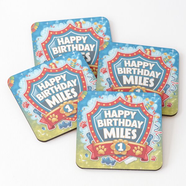 Item preview, Miles’s 1st Birthday designed and sold by whatifsticks.