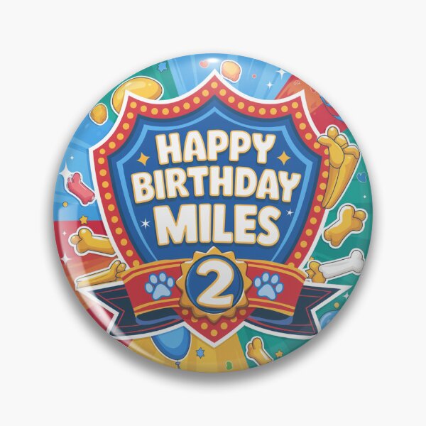 Item preview, Miles’s 2nd Birthday designed and sold by whatifsticks.