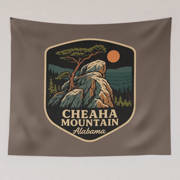 Item preview, Cheaha Mountain Alabama Scenic View Art designed and sold by Gideon Emmerich.