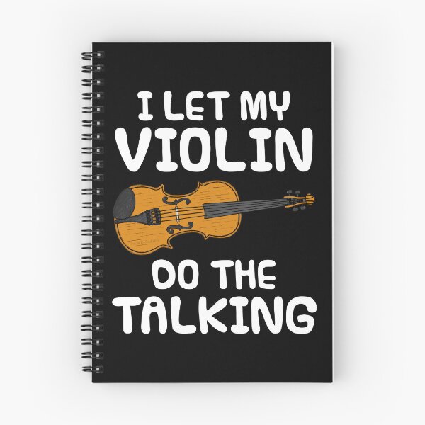 Item preview, I Let My Violin Do The Talking, Violinist Introvert Funny designed and sold by doodlerob.
