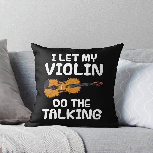 Item preview, I Let My Violin Do The Talking, Violinist Introvert Funny designed and sold by doodlerob.