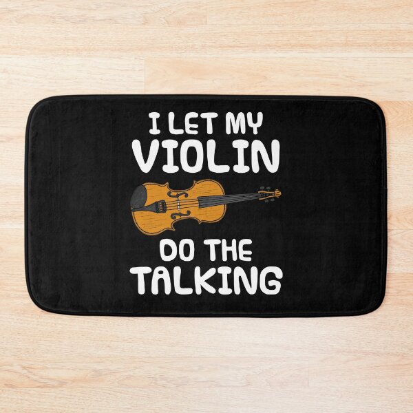 Item preview, I Let My Violin Do The Talking, Violinist Introvert Funny designed and sold by doodlerob.