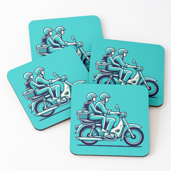 Item preview, "Ride of Freedom – Summer Adventure on Two Wheels" designed and sold by MindfluxStudio.