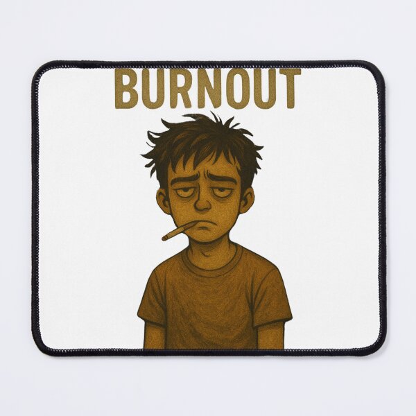 Item preview, Burnout Chronicles: A Visual Tale of Exhaustion designed and sold by Thogan0416.