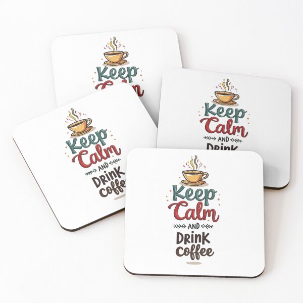Item preview, Keep Calm and Drink Coffee designed and sold by psychcyberpunk.