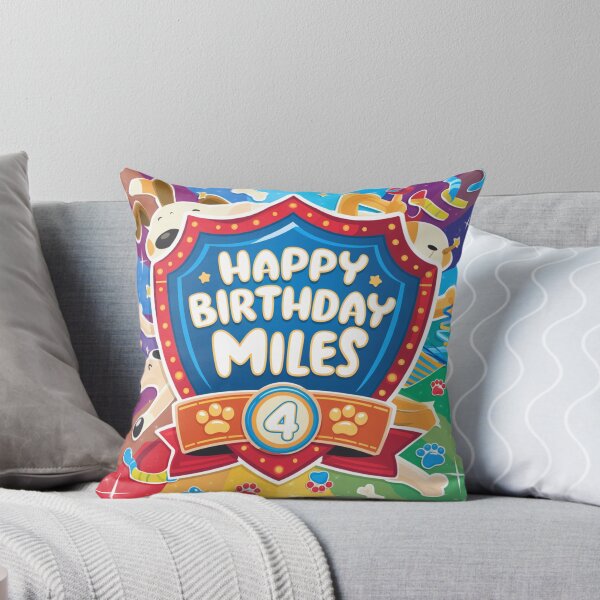 Item preview, Miles’s 4th Birthday designed and sold by whatifsticks.