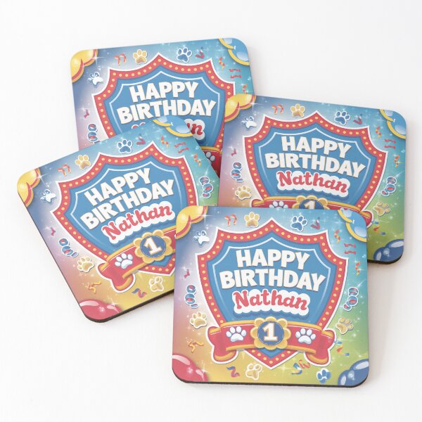 Item preview, Nathan’s 1st Birthday designed and sold by whatifsticks.