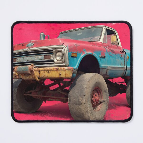 Item preview, Vibrant Monster Truck Scenes with Rough Textures designed and sold by Piotrek0001.