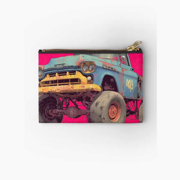 Item preview, Postapocalyptic Monster Trucks Charging Through Dust designed and sold by Piotrek0001.