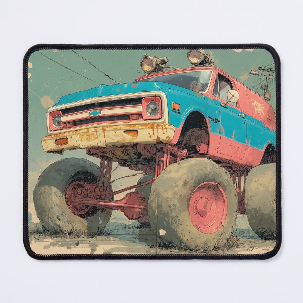 Item preview, Aggressive Monster Trucks on Broken Highways designed and sold by Piotrek0001.