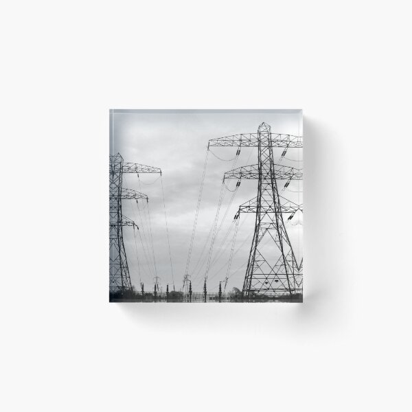 Item preview, Electricity pylons designed and sold by pinkal.