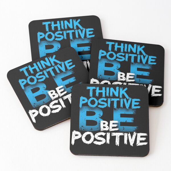 Item preview, Think Positive Be Positive Motivational Quote Design designed and sold by haitrieuic96.