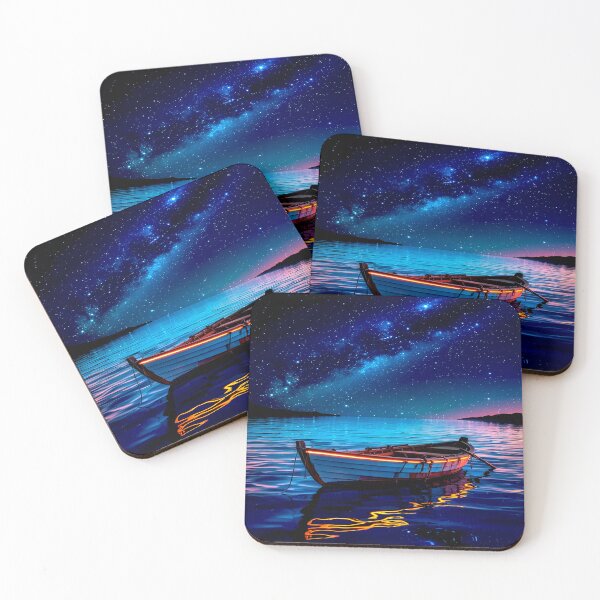 Item preview, Starry Night Over Calm Waters designed and sold by Exodoi.