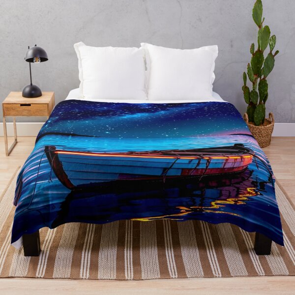 Item preview, Noche estrellada sobre aguas tranquilas designed and sold by Exodoi.