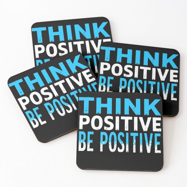 Item preview, Think Positive Be Positive Motivational Quote Design designed and sold by haitrieuic96.