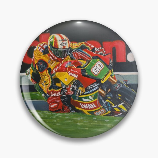 Item preview, Peter Hickman Swan Yamaha  designed and sold by Shorty (Robert) Baird.