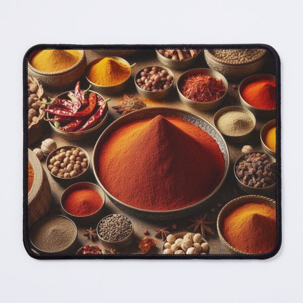 Item preview, Colorful spice market abstract designed and sold by Sigtrix.