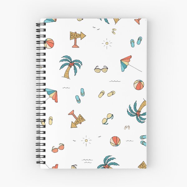 Item preview, Retro beach pattern designed and sold by pinkal.
