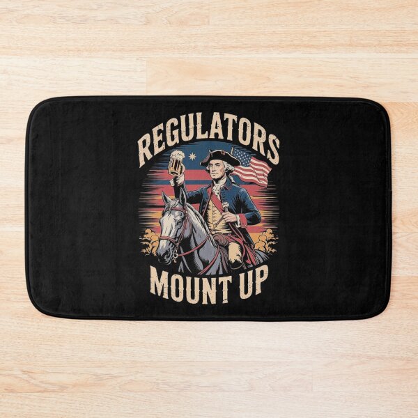 Item preview, Regulators Mount Up George Washington Revolutionary America Vintage Art designed and sold by love3617.