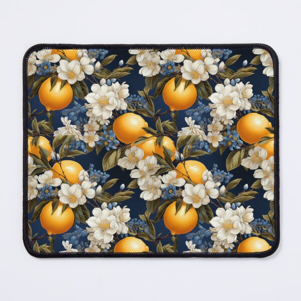 Item preview, Lemon tree seamless pattern designed and sold by MiraCleAI.